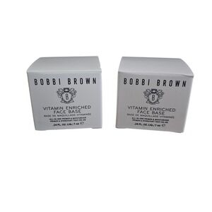 Bobbi Brown 2 Travel Size Vitamin Enriched Face Base Primer Moisturizer 7ml